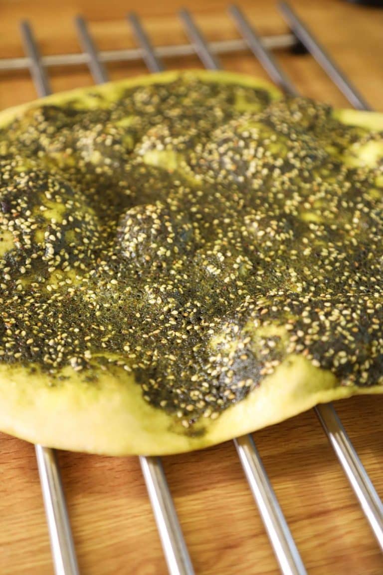 Manakish (Za’atar Flatbread)