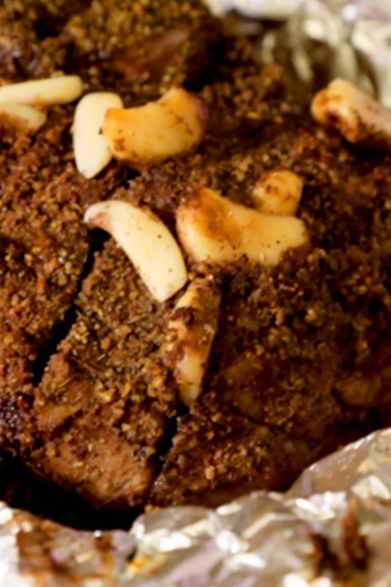 Roast Lamb with Middle Eastern Spices