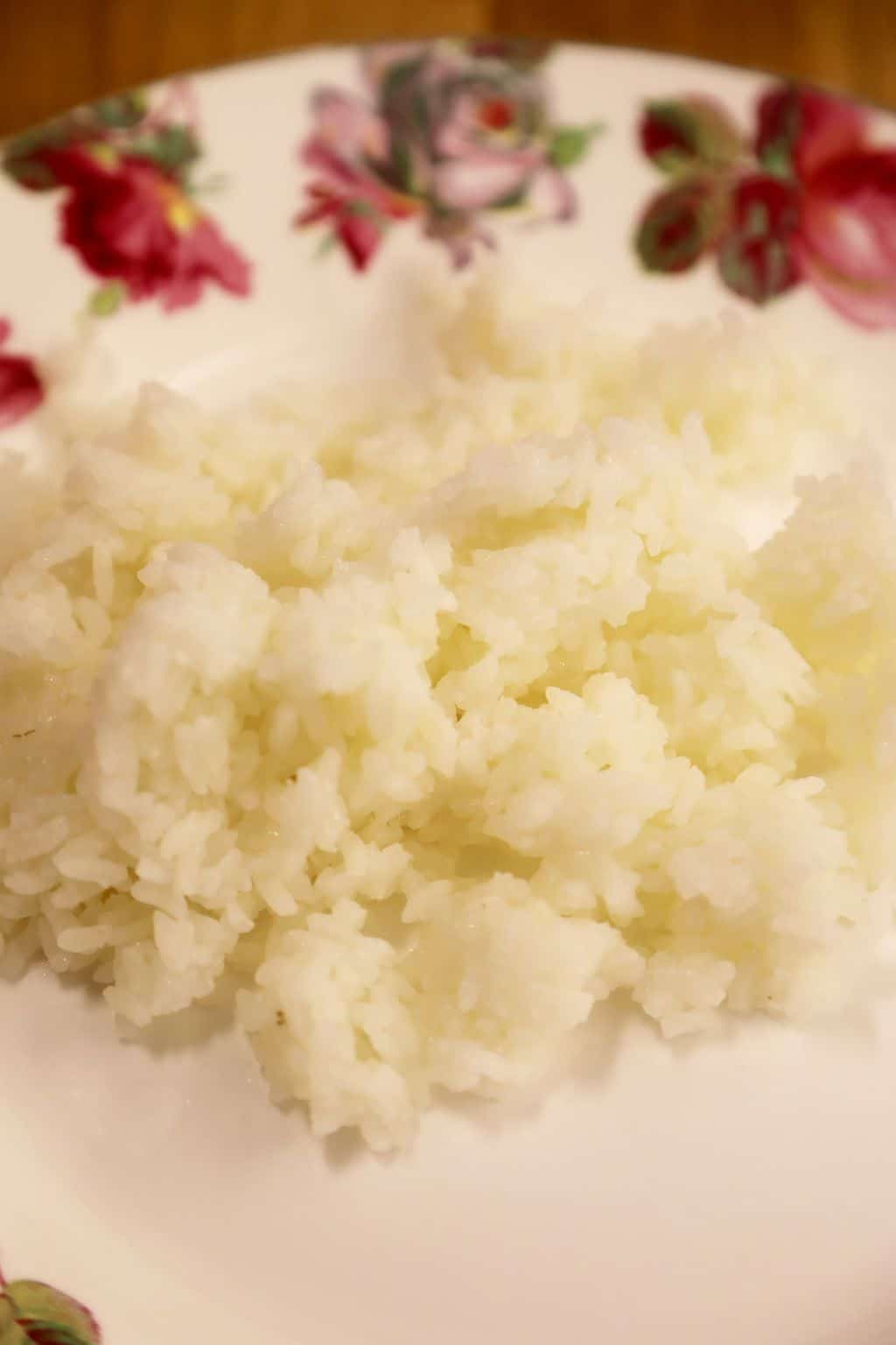 perfect white rice