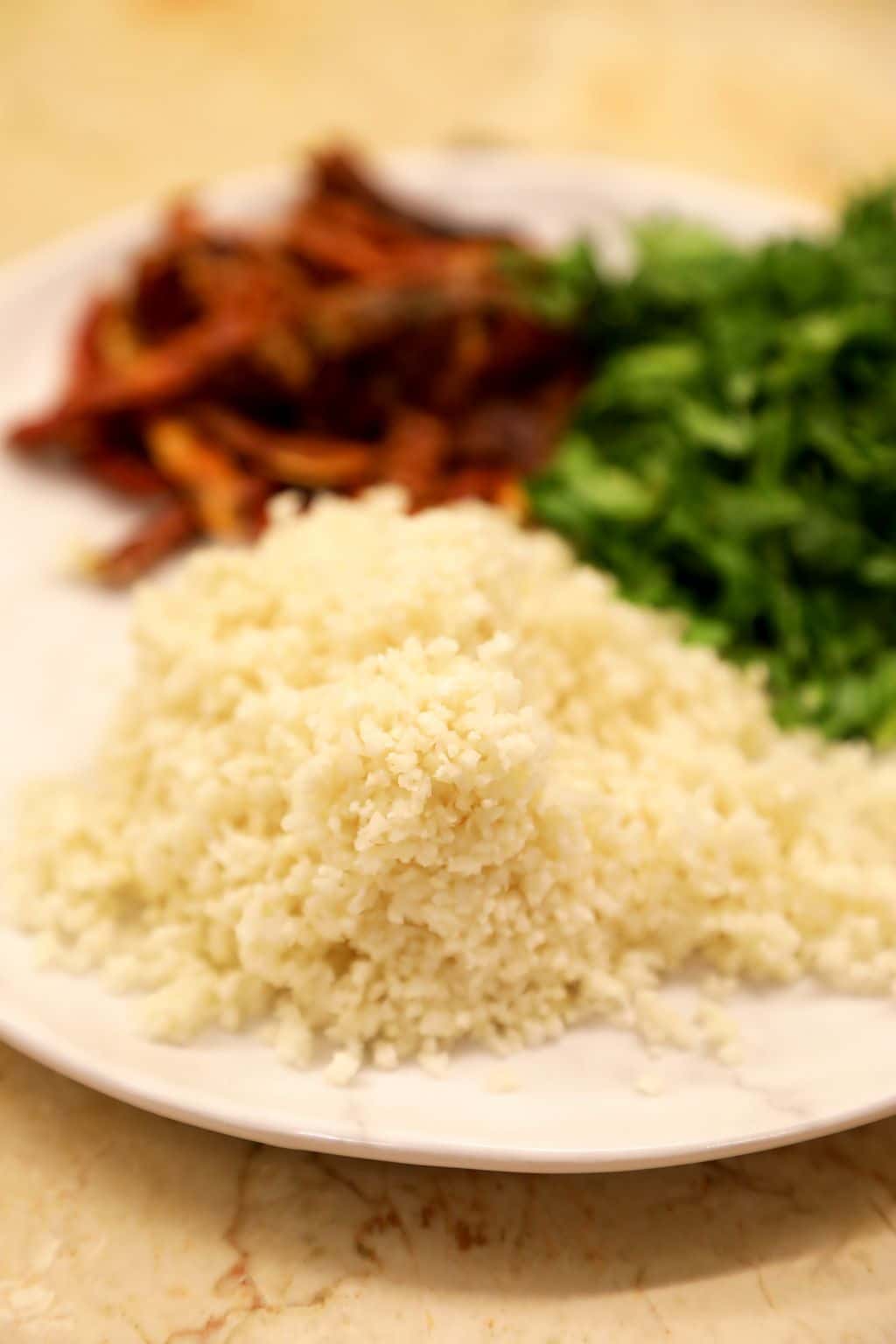 how to make cauliflower rice