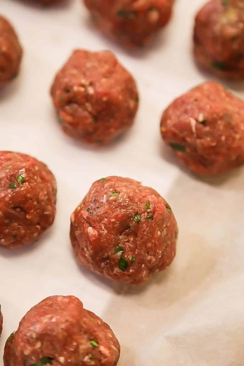 How to Make Meatballs Without Breadcrumbs (Gluten Free) - Chef Tariq
