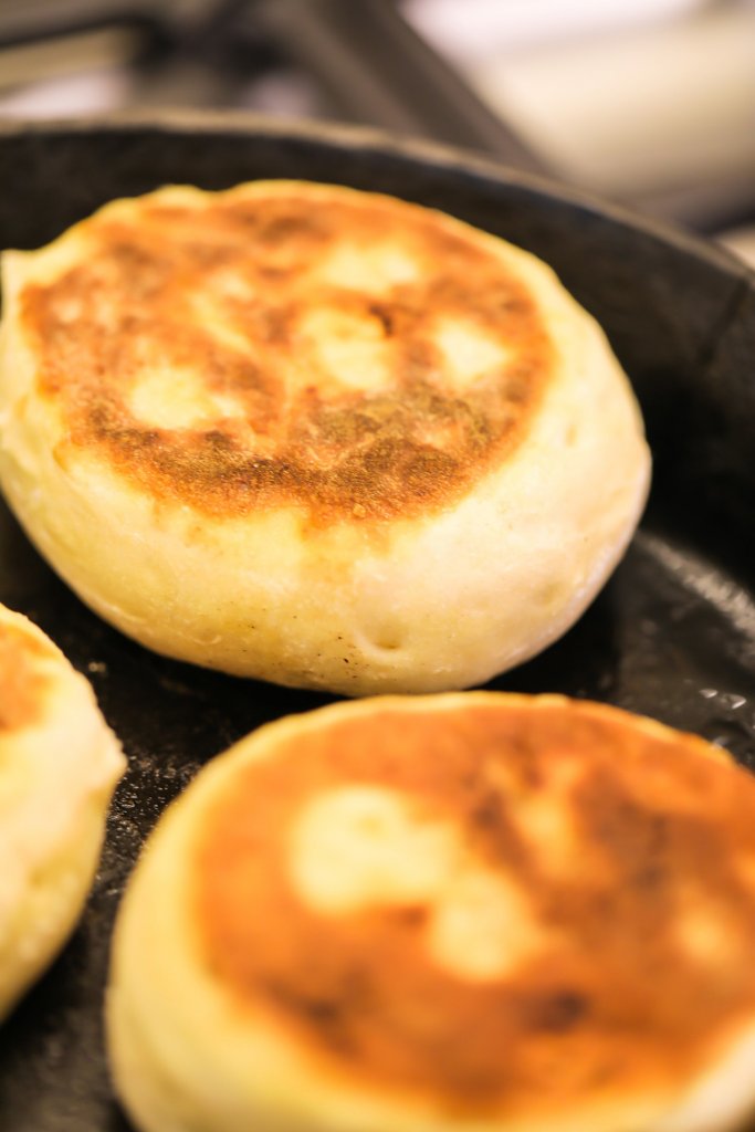Tasty & Traditional Sourdough English Muffins | Chef Tariq | Food Blog