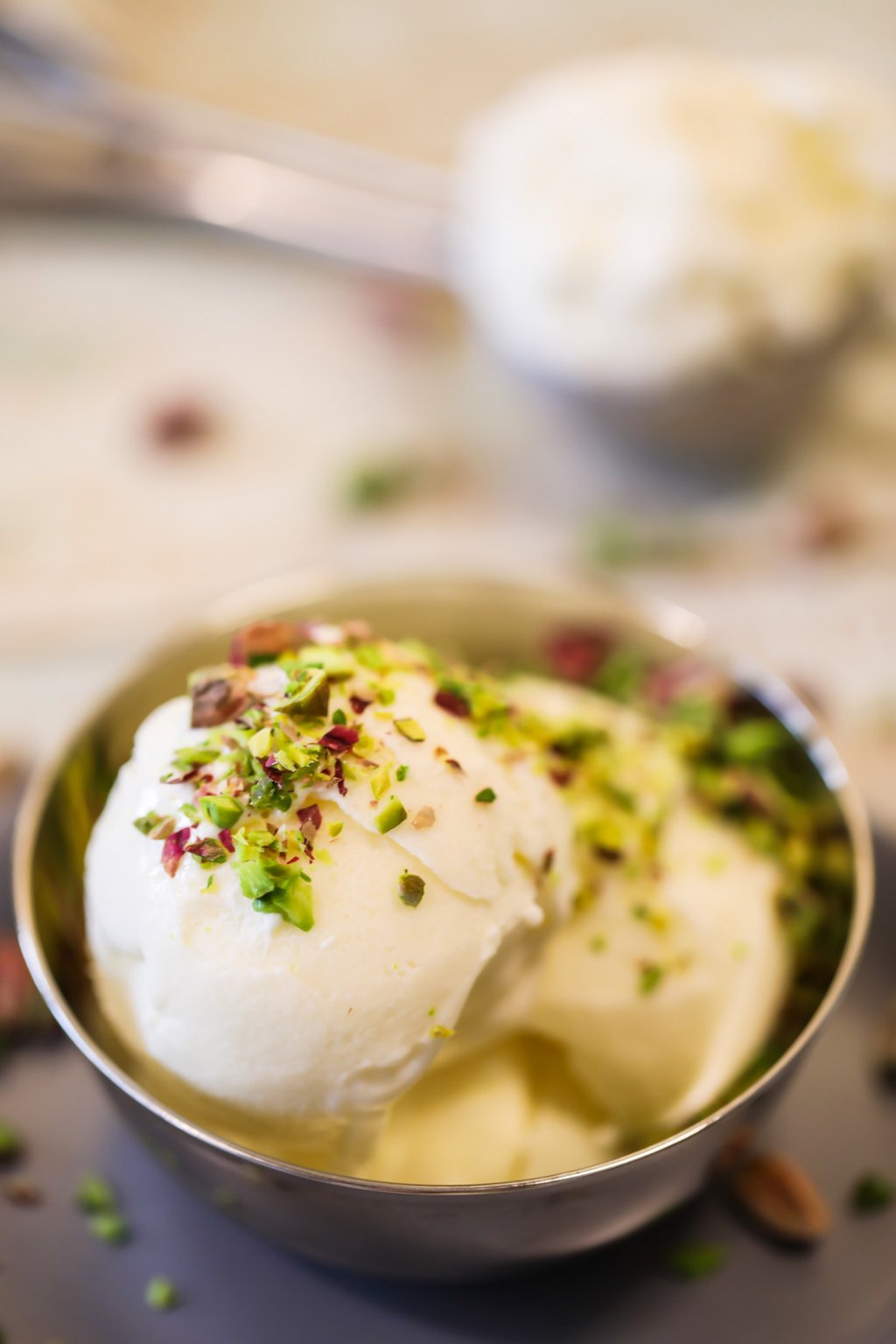 Booza Ice Cream (Lebanese Style) | Chef Tariq - Food Blog