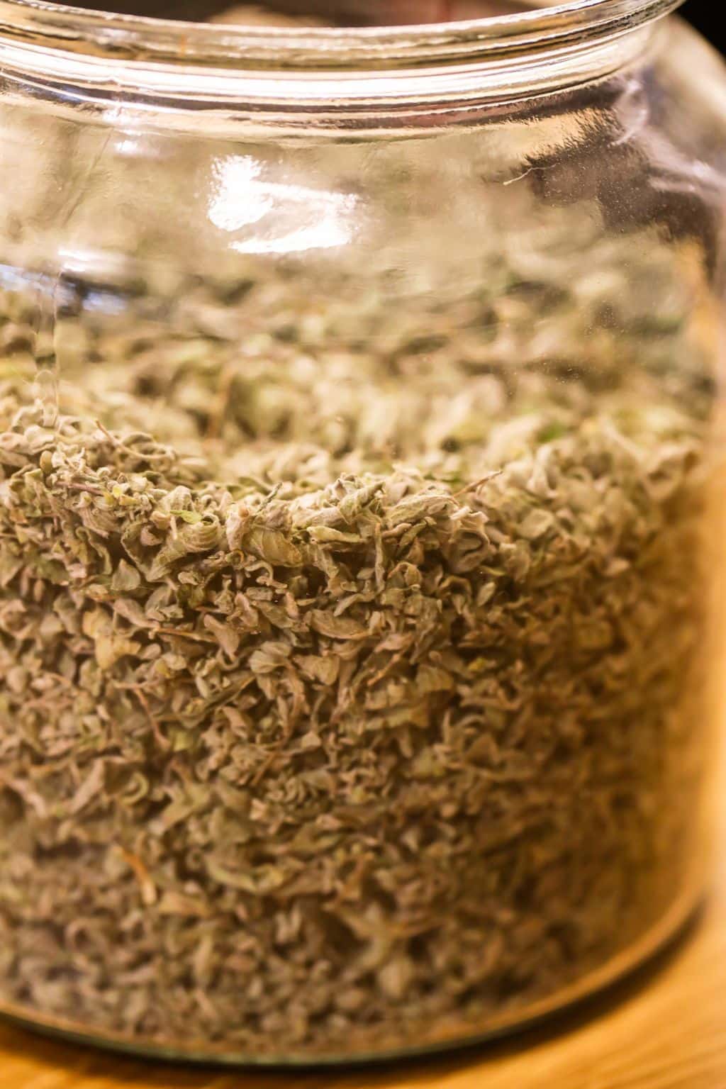 how to dry oregano