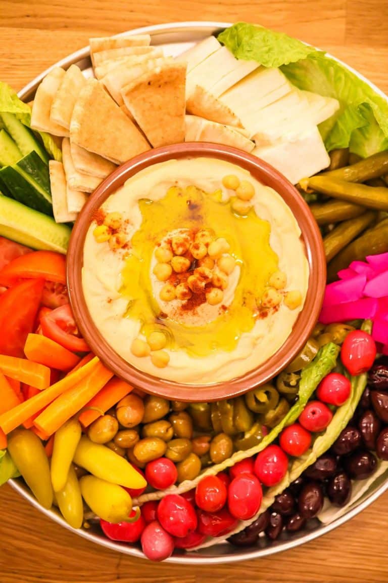 hummus platter