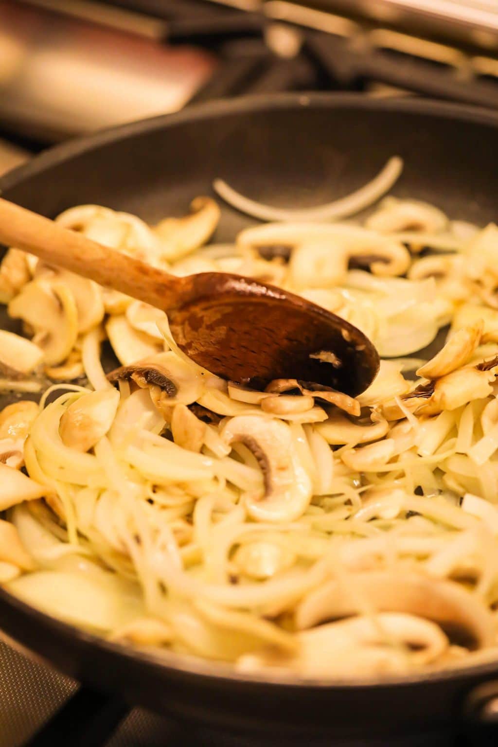 sautÃ©ed mushrooms and onions