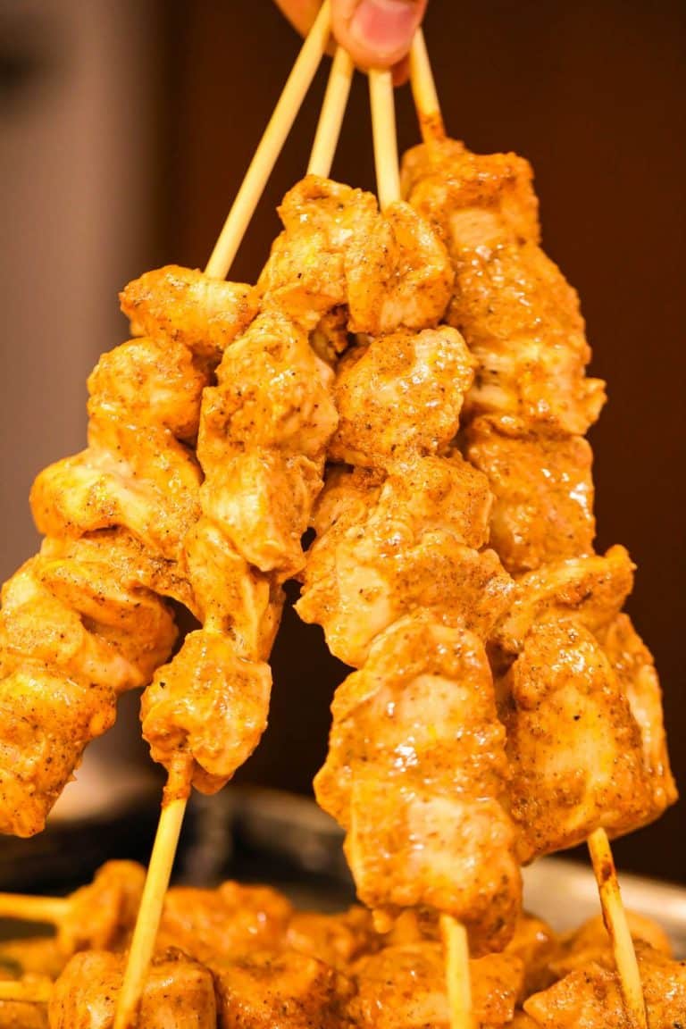 Shish Tawook (Middle Eastern Chicken Skewers)