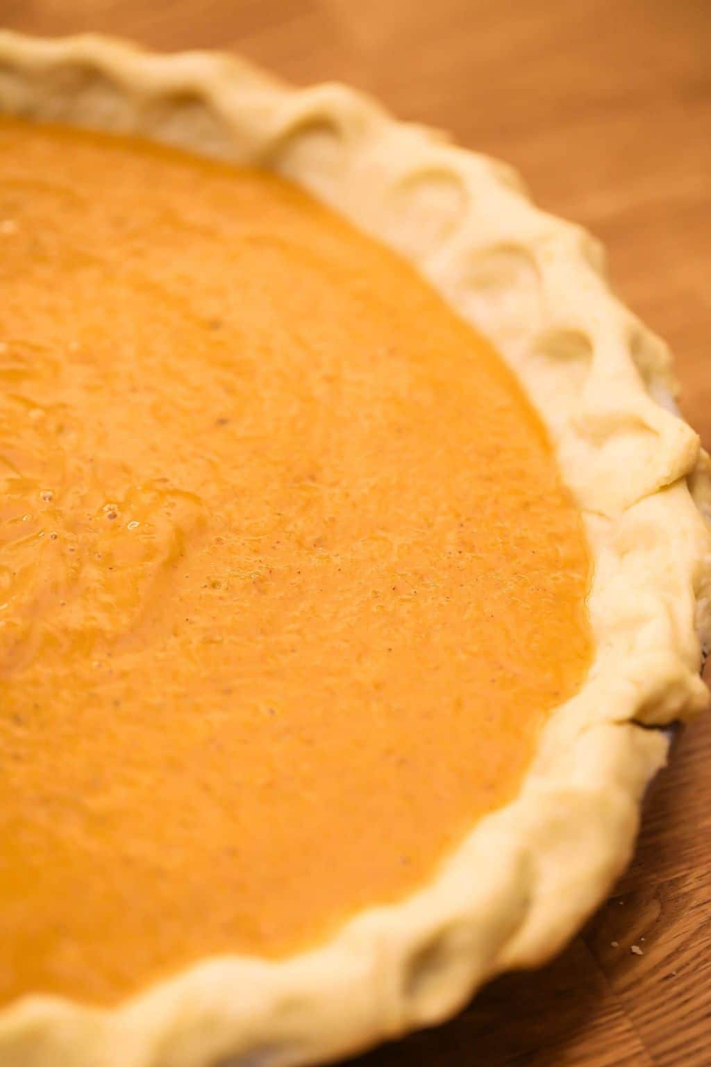 pumpkin custard pie