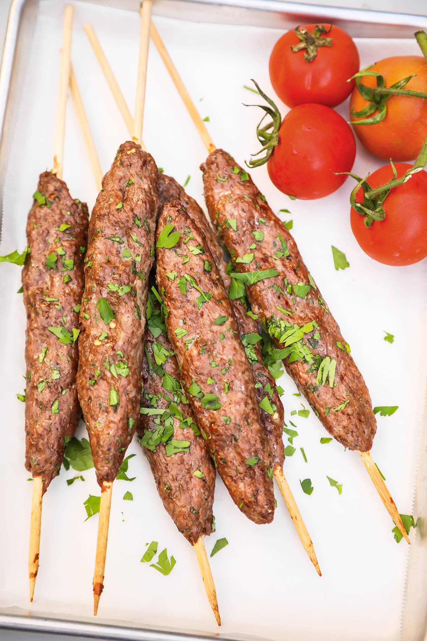 Kafta Lebanese Grilled Beef Kebabs Chef Tariq Food Blog