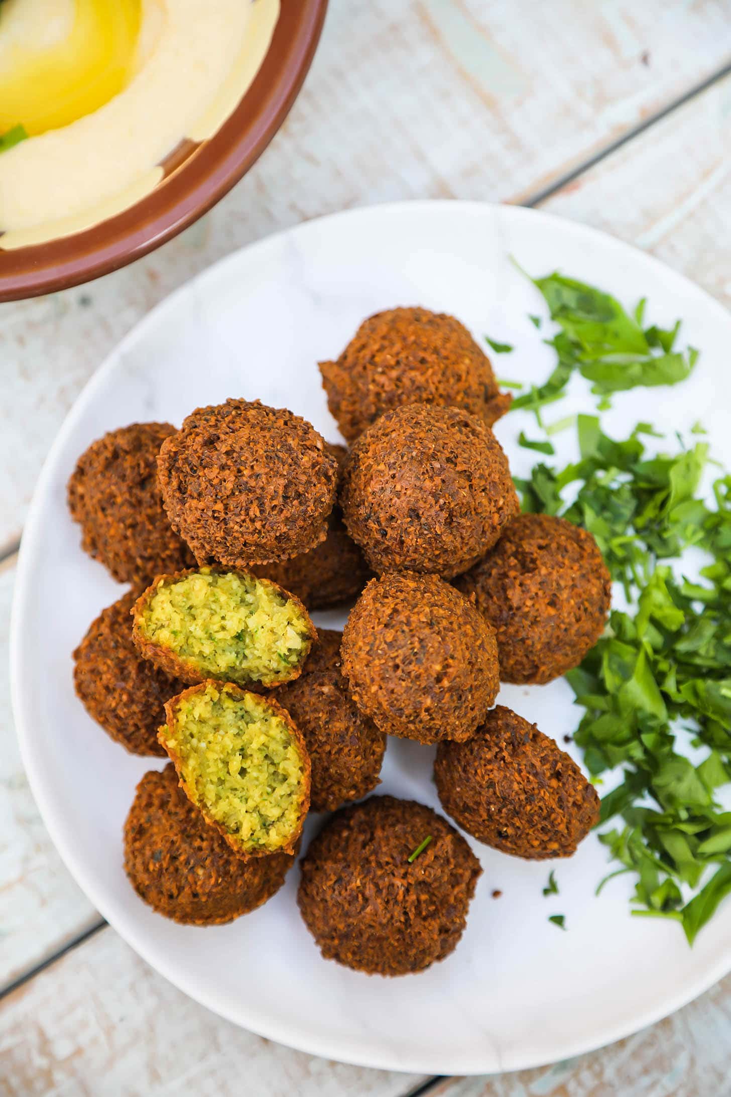 Falafel The Crispy Traditional Way Chef Tariq Middle Eastern Recipes