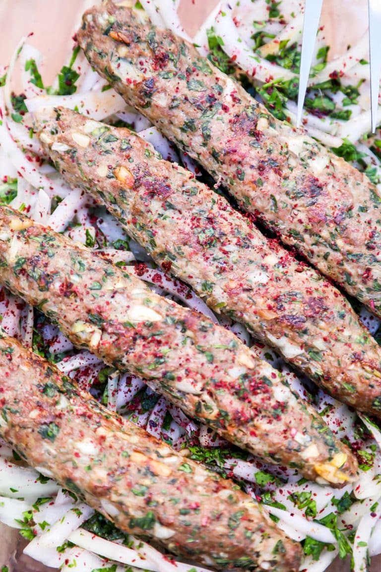 Kofta Kebab (Ground Lamb On A Skewer)