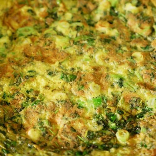 Palestinian Breakfast Frittata - Chef Tariq | Middle Eastern Recipes