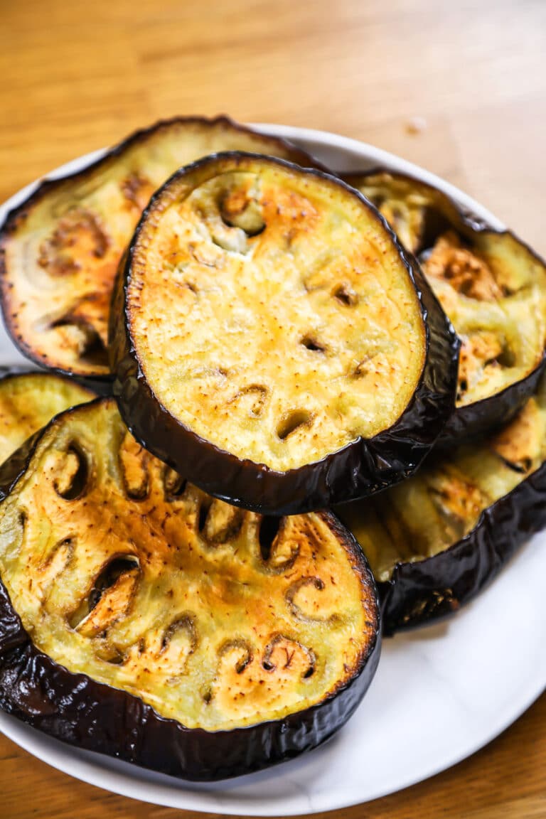 Roasting Eggplant